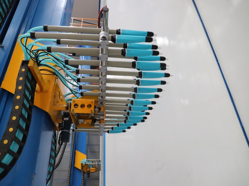 德贝尔V12喷粉枪现场试枪